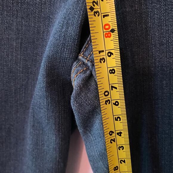 Judy Blue Women's size 7 / 28 Dark Wash Skinny Leg Jeans Medium Rise - Picture 9 of 9